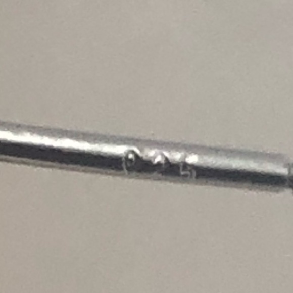 STERLING Silver & Clear / White Cz Stone Front Back Pekaboo Earrings 20mm - Picture 6 of 8